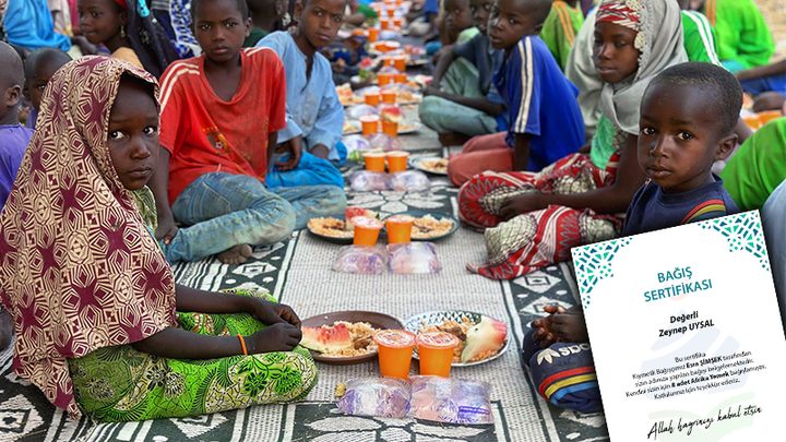 8 Kişilik Afrika yemek
