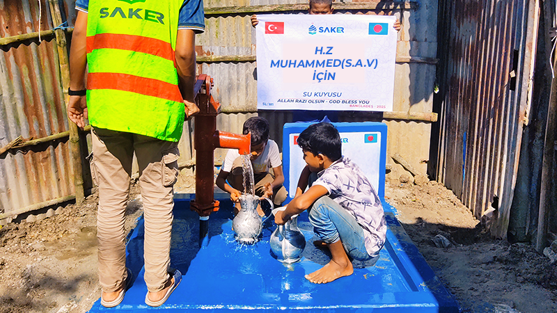 Bangladeş Tulumba Su Kuyusu Tam Kuyu